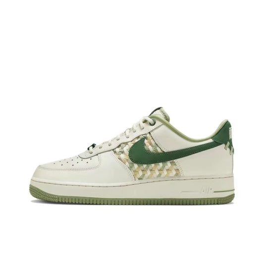Nike Air Force 1 Low “Light Bone and Gorge Green”