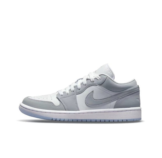 Air Jordan 1 Retro Low Gris/Celeste/Blanco