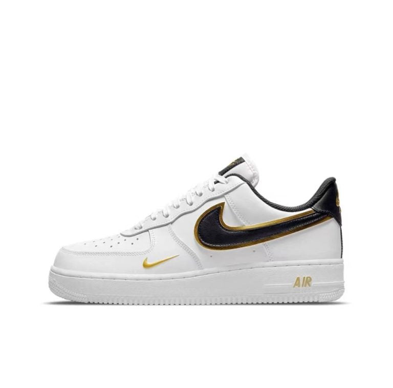 Nike Air Force 1 Low White Black Gold