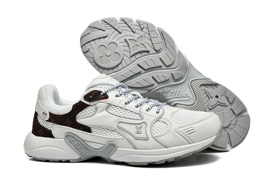 LV Olympia White / Brown Monogram