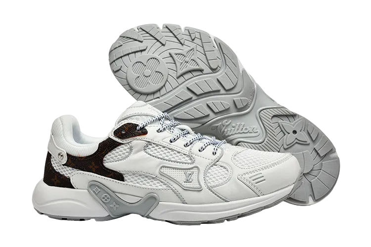 LV Olympia White / Brown Monogram