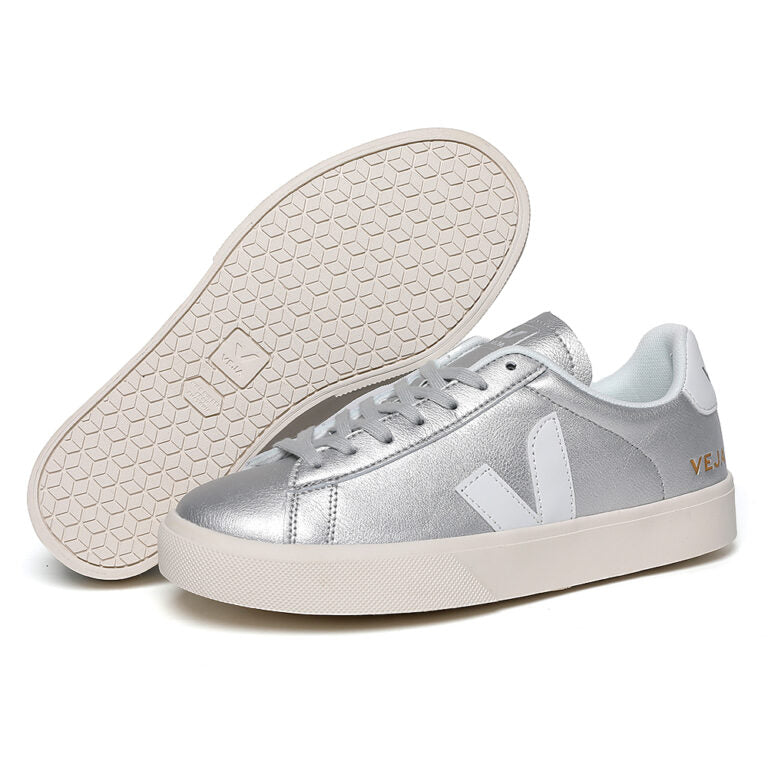 Veja Campo White Silver