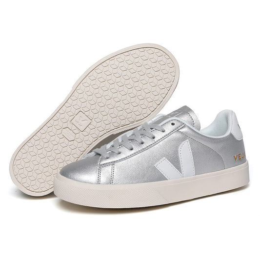Veja Campo White Silver