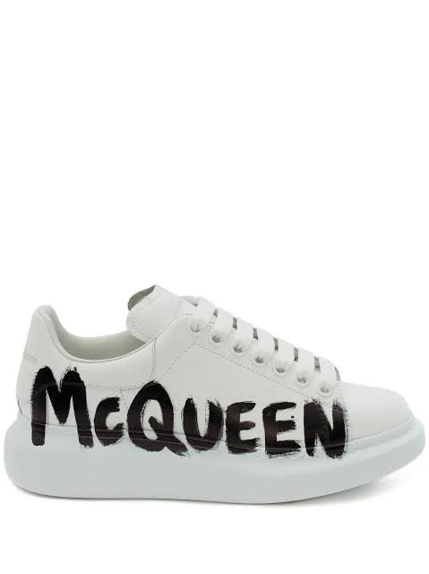 Alexander Mcqueen White and Black GRAFFITI