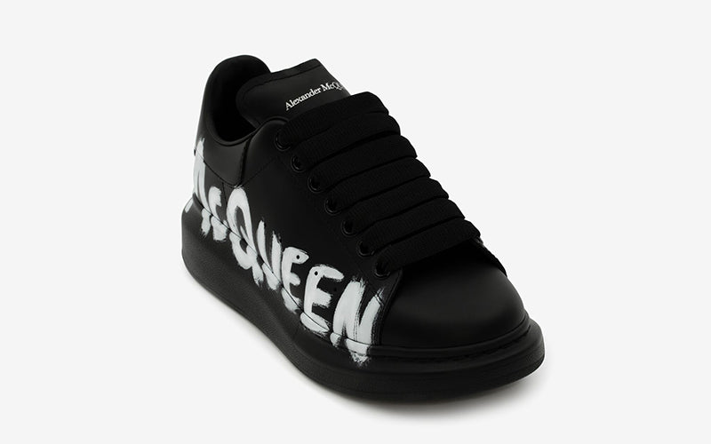Alexander McQueen – Black Graffiti Logo