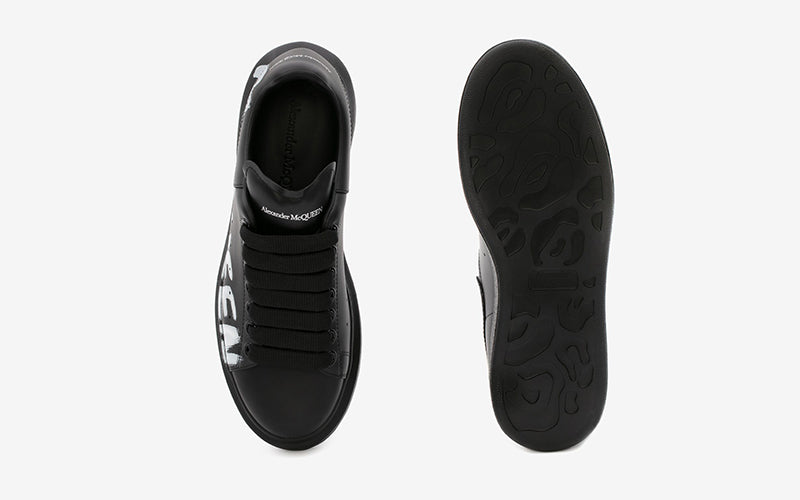 Alexander McQueen – Black Graffiti Logo