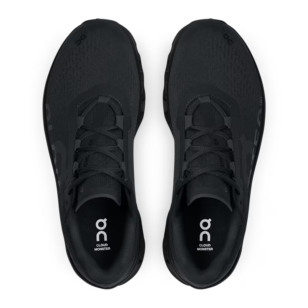 On Cloudmonster "All Black"